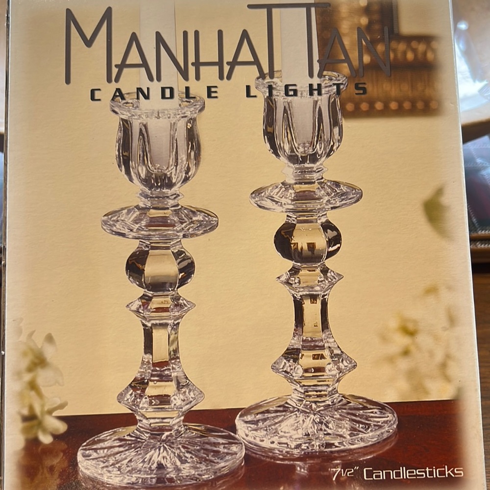 Manhattan Candle Lights - 7 1/2” Candlesticks